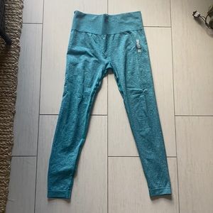 Gymshark turquoise leggings size M